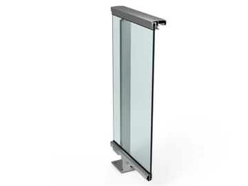 PISA - Glass and aluminium parapet by METRA Building - view 2